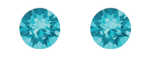 Boucles puces rondes Argent