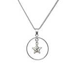 Collier Etoile Maya Argent