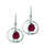 Boucles oreille argent swarowski